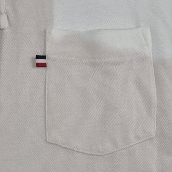 Roundtree Yorke Heritage Collection Polo Shirt White short Sleeve Size XXL 58 - Picture 4 of 11